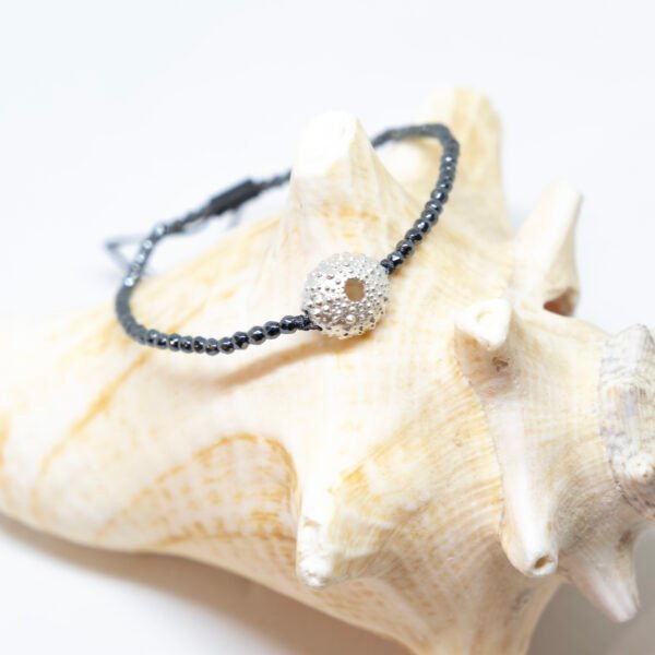 Bracelet oursin en argent 925