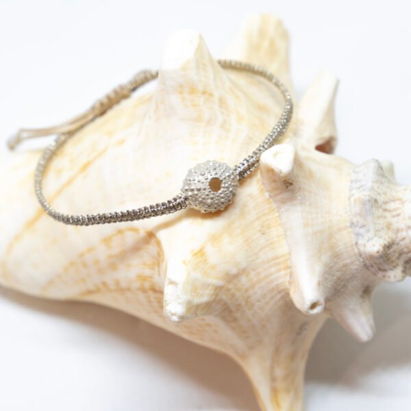 Bracelet oursin en argent 925