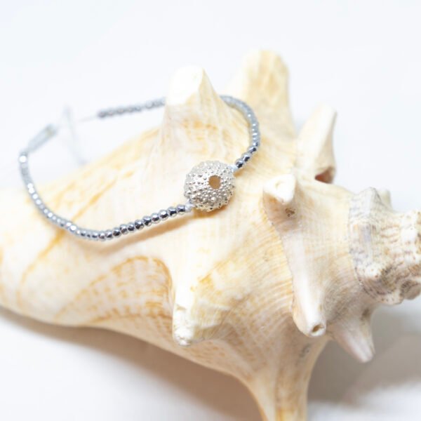 Bracelet oursin en argent 925