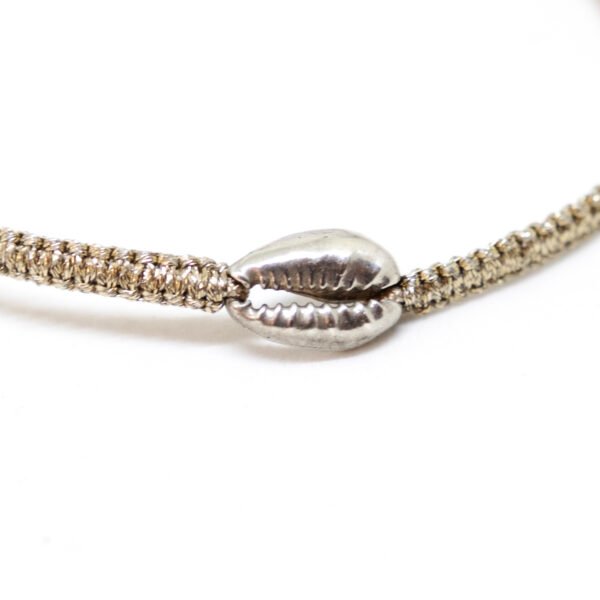 Bracelet cauri en argent 925