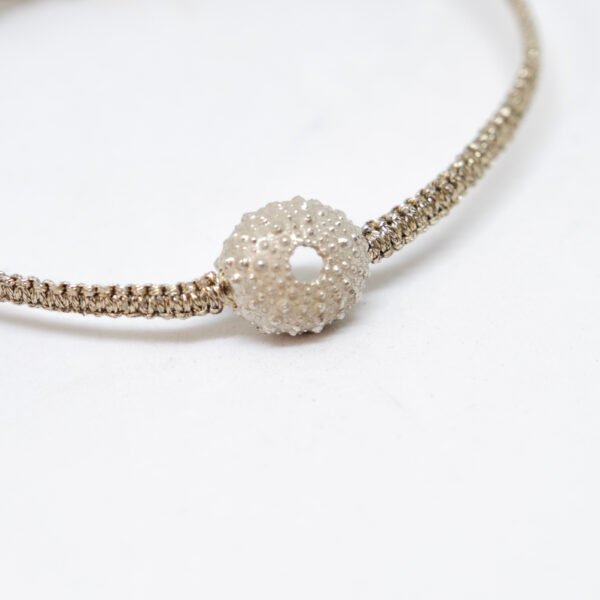 Bracelet oursin en argent 925