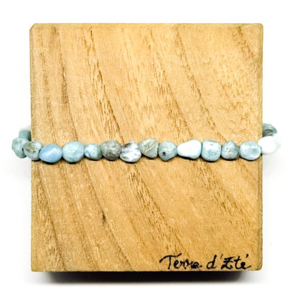 Bracelet galets de larimar