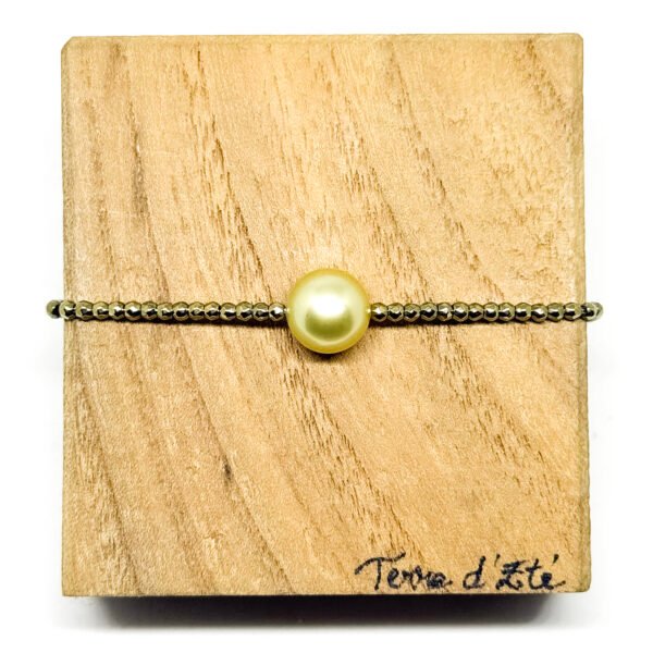 Bracelet perle des Phillipines ronde ø 10 mm