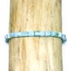Bracelet cubes de larimar