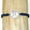Médaille de Saint-Tropez ø 18 mm et macramé