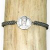 Médaille de Saint-Tropez ø 18 mm et macramé