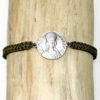 Médaille de Saint-Tropez ø 18 mm et macramé