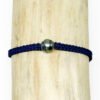 Bracelet perle de Tahiti et macramé