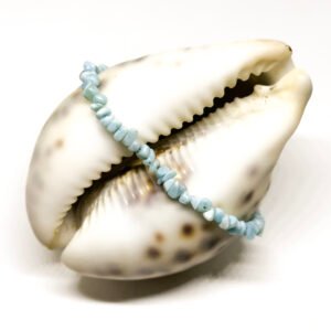 Bracelet petites chips de larimar