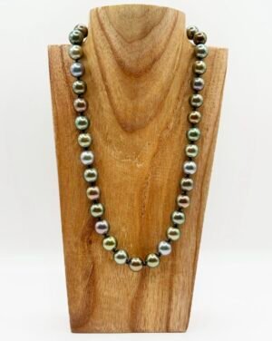Collier de perles de Tahiti rondes