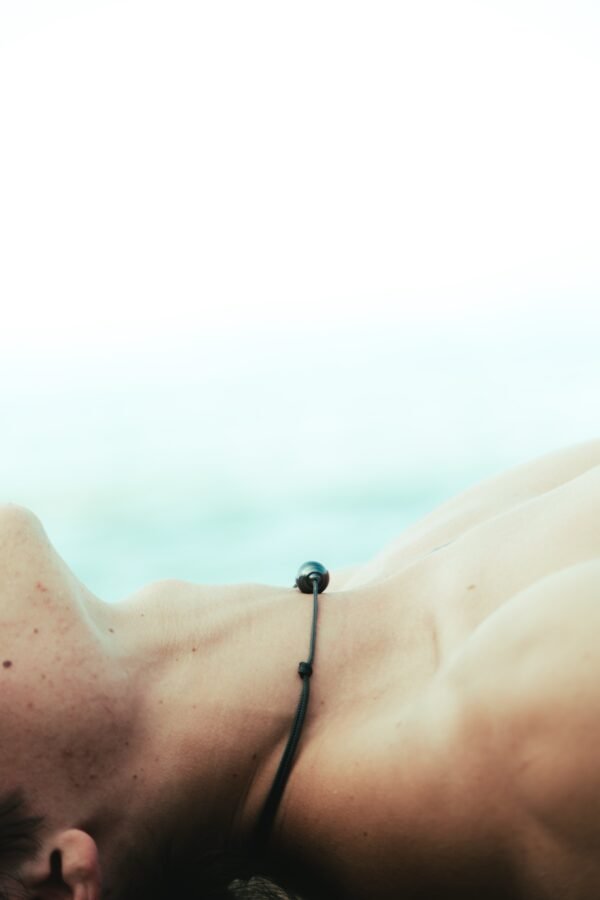 Collier Perle de Tahiti Baroques 14/15mm et paracorde